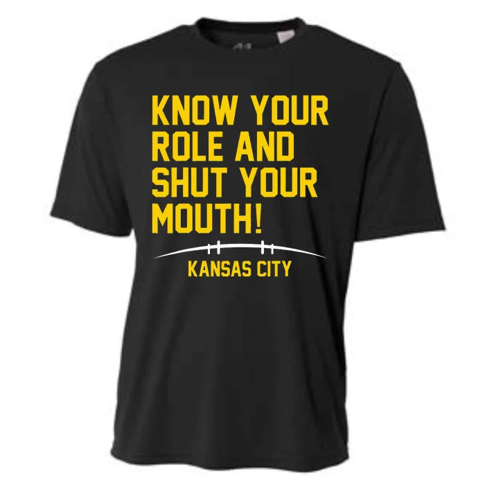 Know Your Role and Shut Your Mouth Lover For Fans Cooling Performance Crew T-Shirt