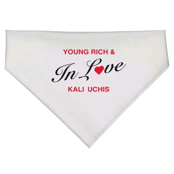 Kaliuchis Young Rich & In Love USA-Made Doggie Bandana