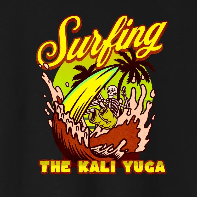 Kali Yuga Surf Club Traditionalist Julius Evola Women's Crop Top Tee