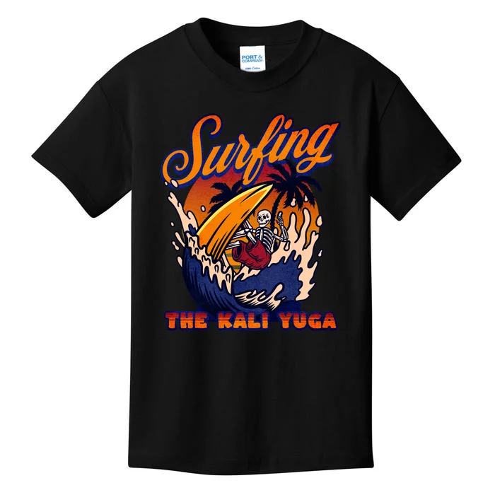 Kali Yuga Surf Club Traditionalist Julius Evola Kids T-Shirt