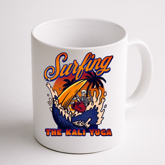 Kali Yuga Surf Club Traditionalist Julius Evola Front & Back Coffee Mug