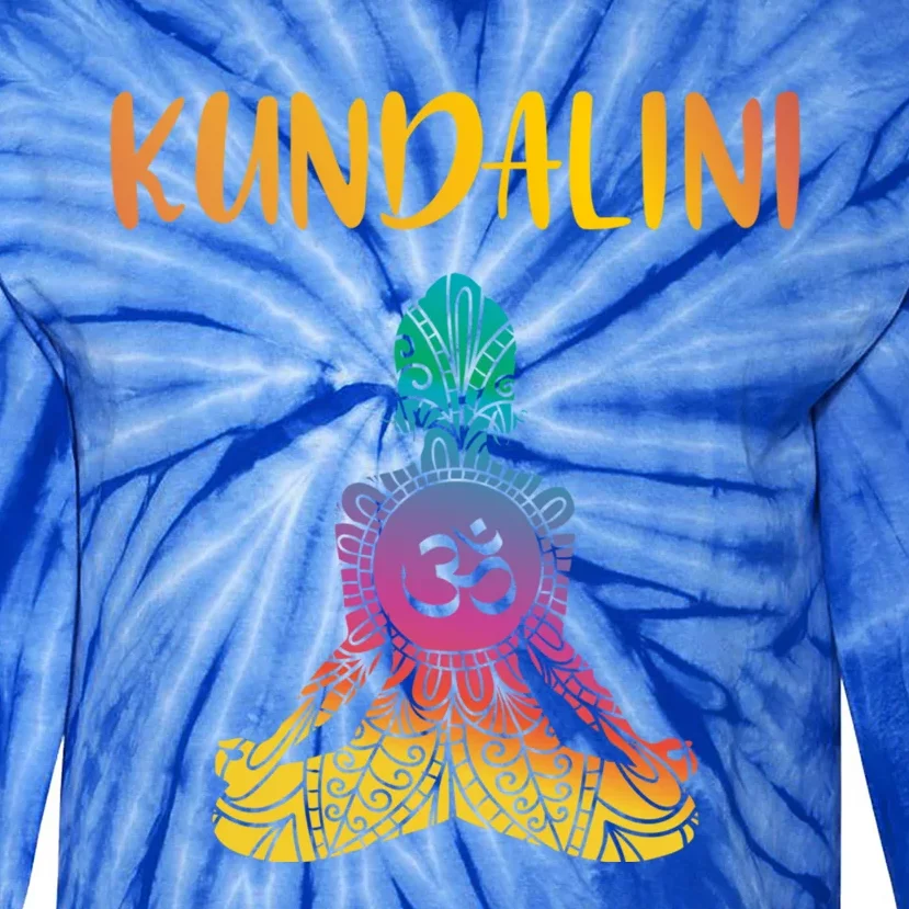 Kundalini Yoga Sat Nam Wahe Guru Chakra Meditation Gift Cool Gift Tie-Dye Long Sleeve Shirt