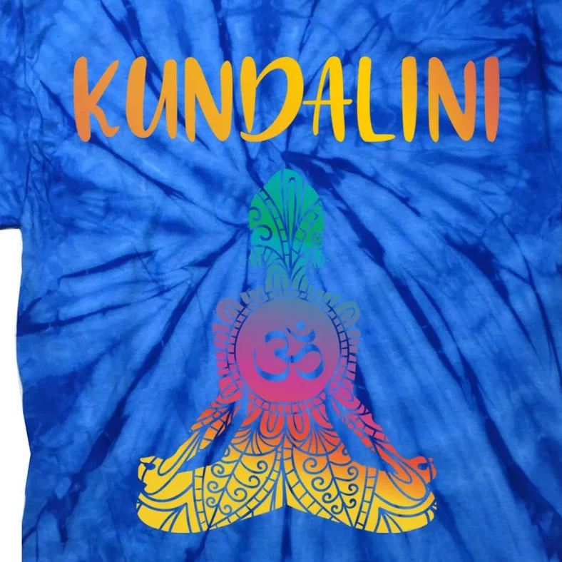 Kundalini Yoga Sat Nam Wahe Guru Chakra Meditation Gift Cool Gift Tie-Dye T-Shirt