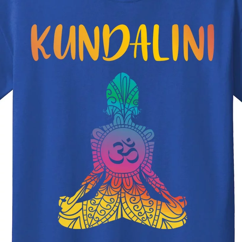 Kundalini Yoga Sat Nam Wahe Guru Chakra Meditation Gift Cool Gift Kids T-Shirt