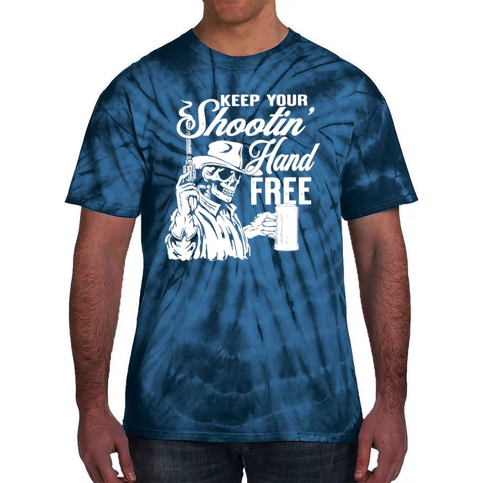 Keep Your Shooting Hand Free Tie-Dye T-Shirt