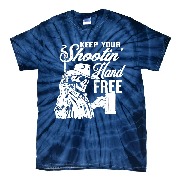 Keep Your Shooting Hand Free Tie-Dye T-Shirt