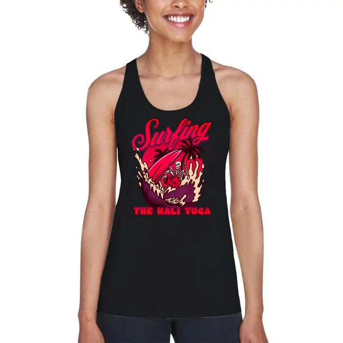 Kali Yuga Surf Club Traditionalist Julius Evola Women's Racerback Tank