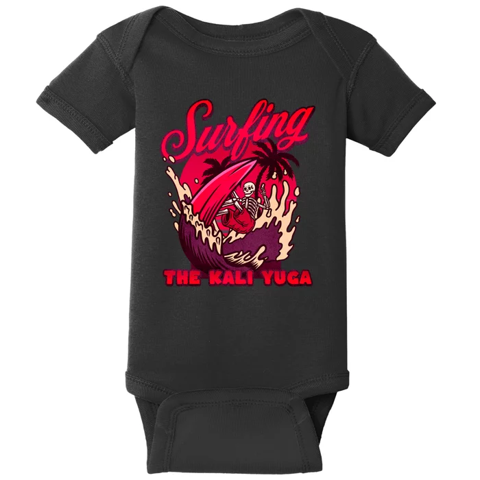 Kali Yuga Surf Club Traditionalist Julius Evola Baby Bodysuit