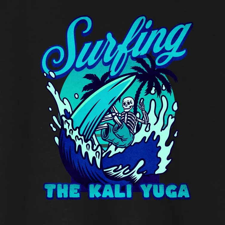 Kali Yuga Surf Club Traditionalist Julius Evola Women's Crop Top Tee