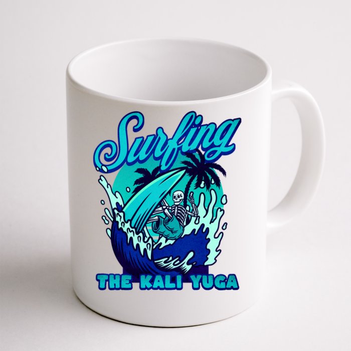 Kali Yuga Surf Club Traditionalist Julius Evola Front & Back Coffee Mug