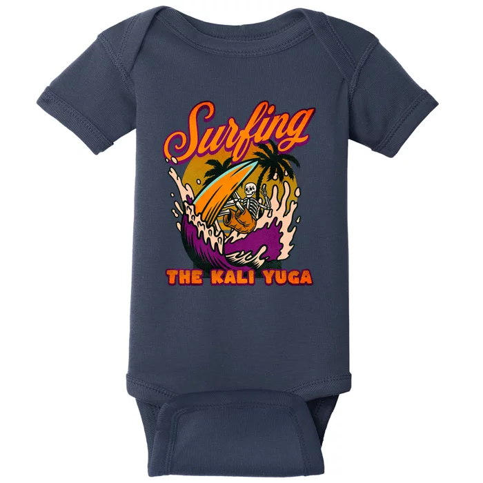 Kali Yuga Surf Club Traditionalist Julius Evola Baby Bodysuit