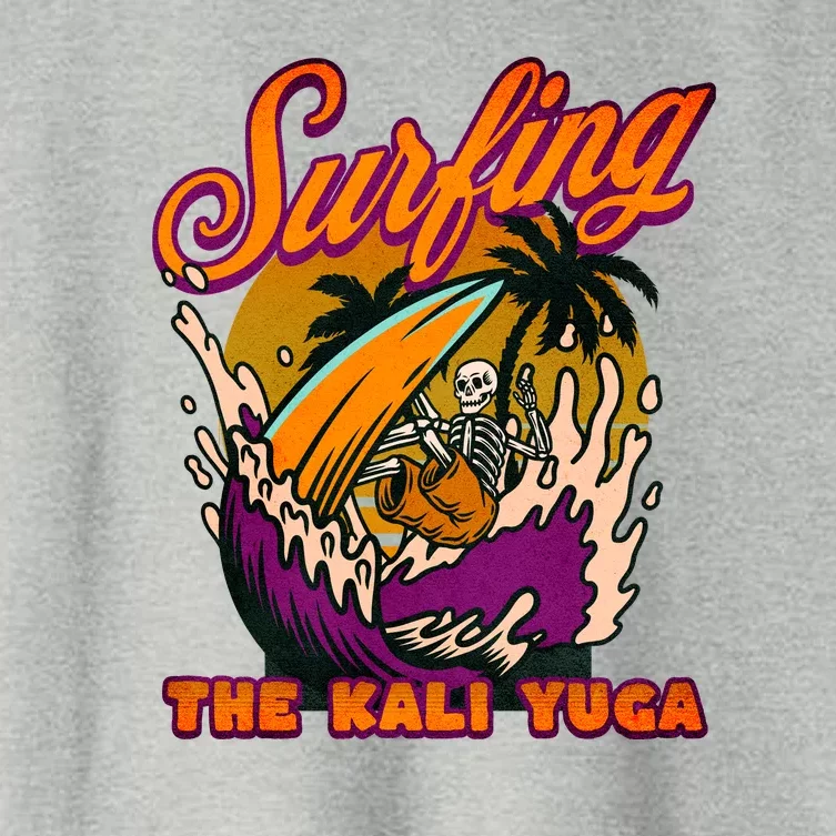 Kali Yuga Surf Club Traditionalist Julius Evola Women's Crop Top Tee