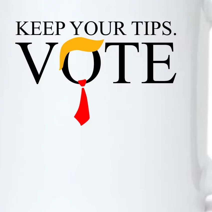 Keep Your Tips Vote Trump 2024 Im Voting Convicted Felon Black Color Changing Mug