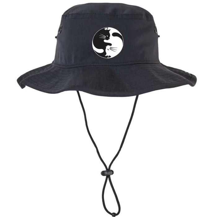 Kawaki Ying Yang Cat Legacy Cool Fit Booney Bucket Hat