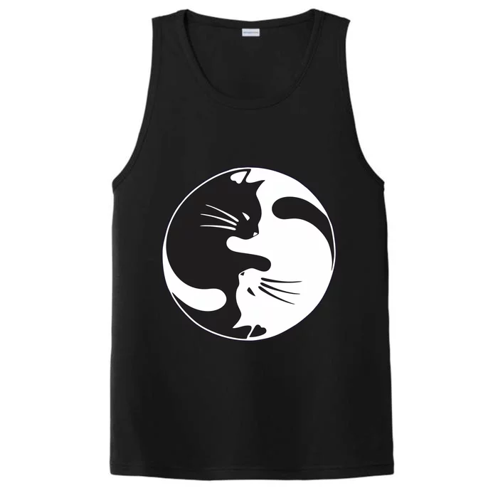 Kawaki Ying Yang Cat Performance Tank