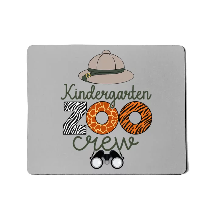 Kindergarten Zoo Crew Matching Teacher Students School Mousepad