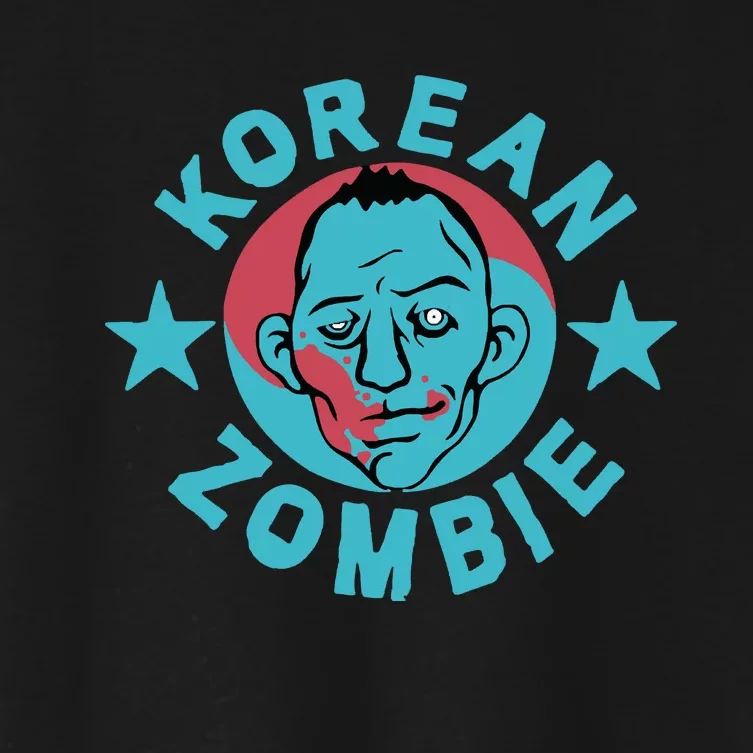 Korean Zombie Women's Crop Top Tee