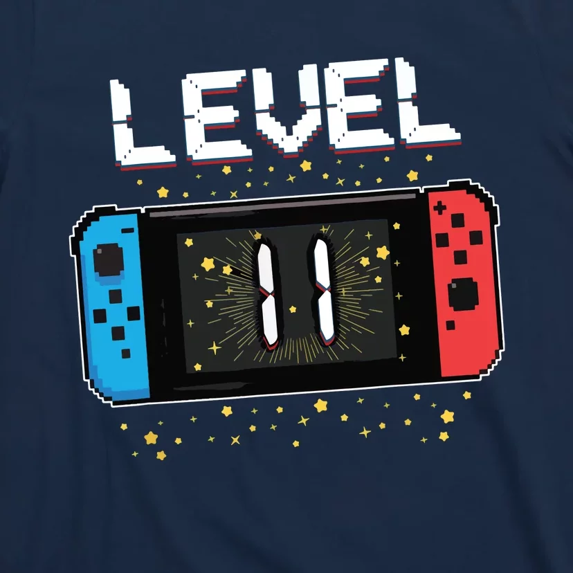 Level 11 Birthday Gaming 11 Year Old Video Games Gift T-Shirt