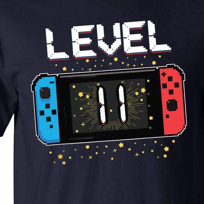 Level 11 Birthday Gaming 11 Year Old Video Games Gift Tall T-Shirt