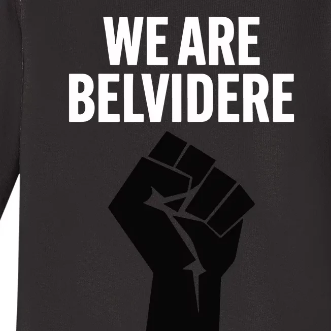 Local 1268 Belvidere Il We Are Belvidere Baby Long Sleeve Bodysuit