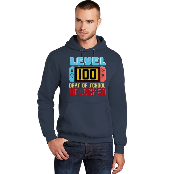 Level 100 Day Of School Unlocked Hoodie