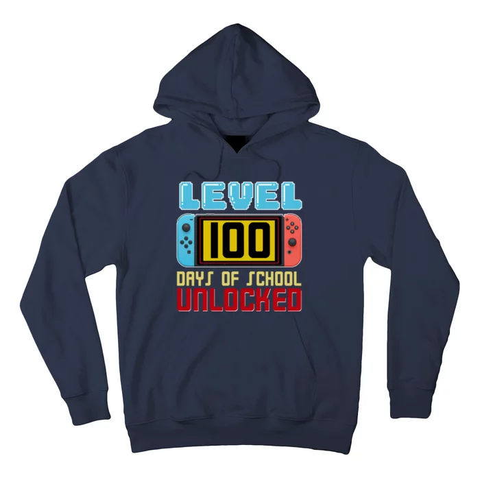 Level 100 Day Of School Unlocked Hoodie