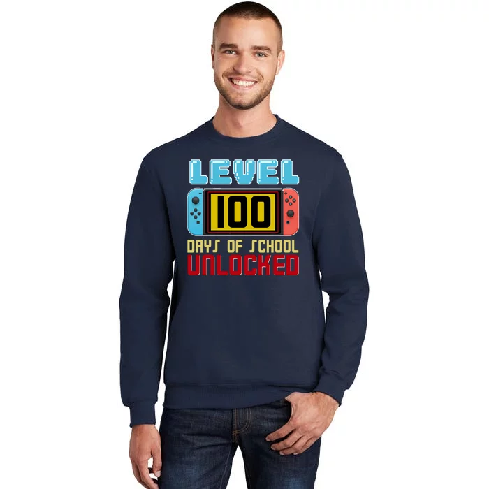 Level 100 Day Of School Unlocked Sweatshirt