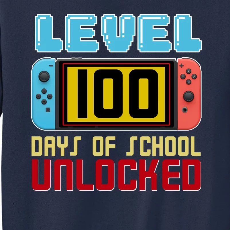 Level 100 Day Of School Unlocked Sweatshirt