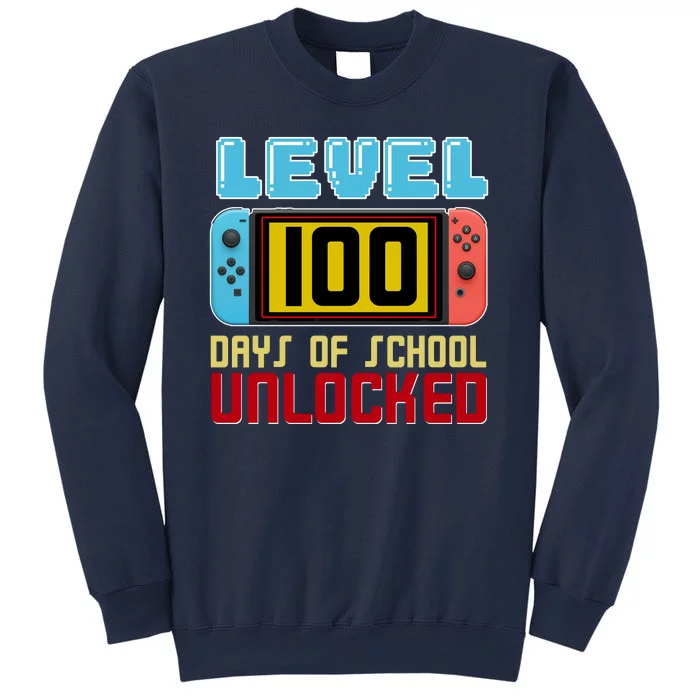 Level 100 Day Of School Unlocked Sweatshirt