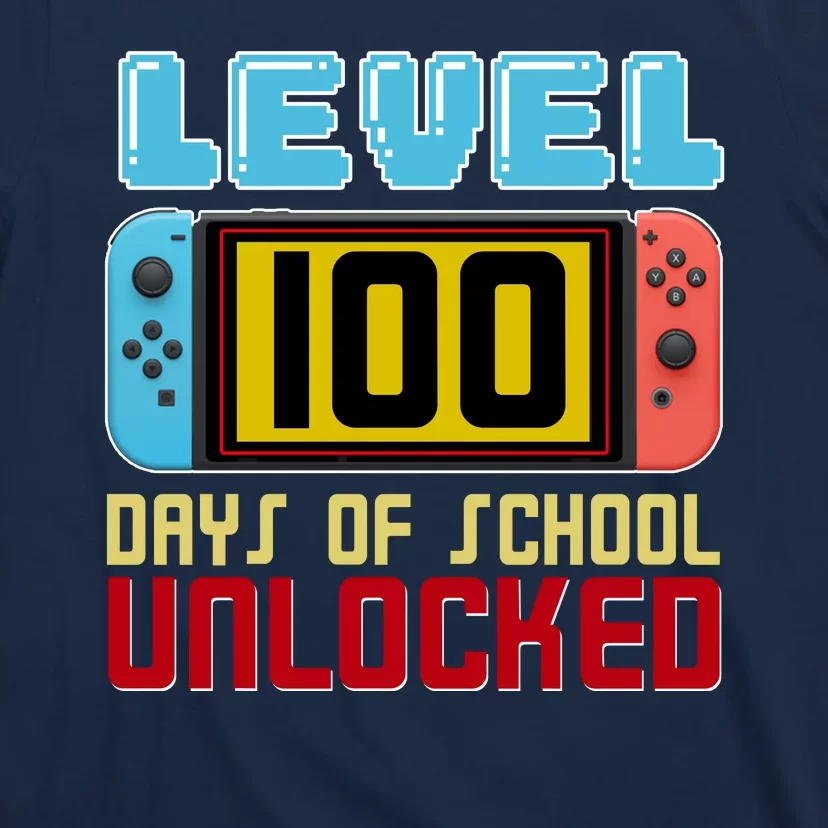 Level 100 Day Of School Unlocked T-Shirt