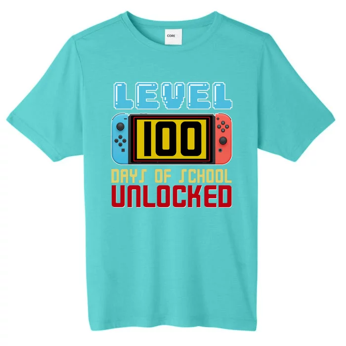 Level 100 Day Of School Unlocked ChromaSoft Performance T-Shirt