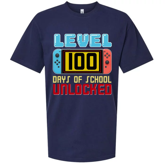 Level 100 Day Of School Unlocked Sueded Cloud Jersey T-Shirt