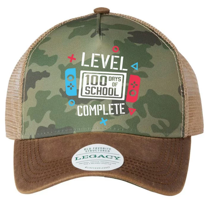 Level 100 Days Of School Legacy Tie Dye Trucker Hat