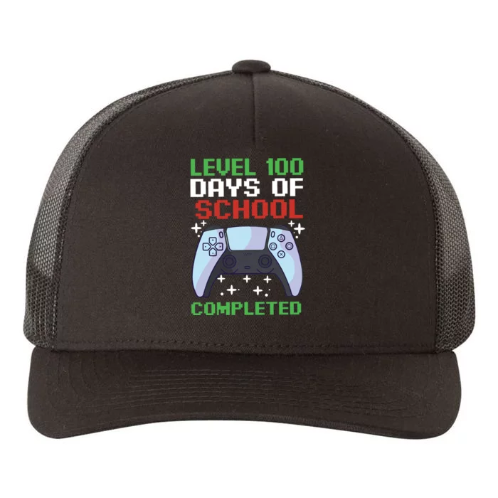 Level 100 Days Of School Completed Yupoong Adult 5-Panel Trucker Hat