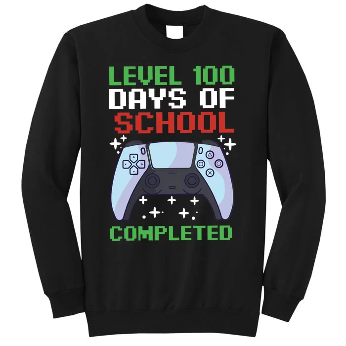 Level 100 Days Of School Completed Sweatshirt