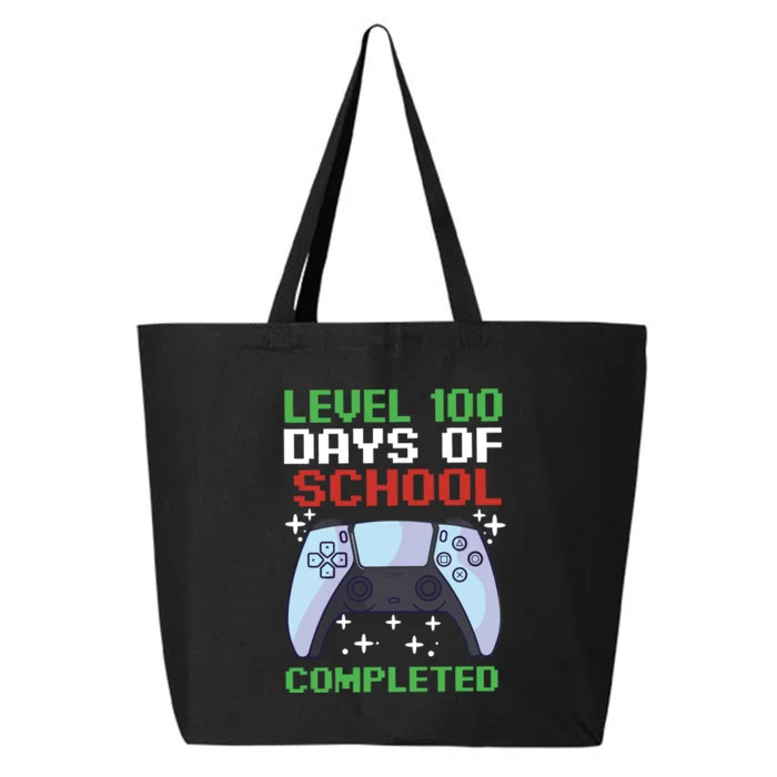 Level 100 Days Of School Completed 25L Jumbo Tote