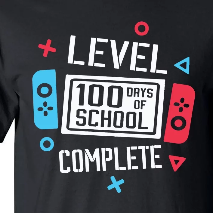 Level 100 Days Of School Tall T-Shirt