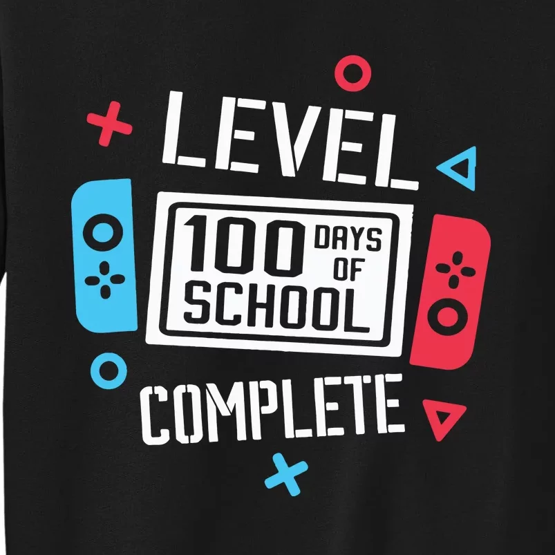 Level 100 Days Of School Tall Sweatshirt