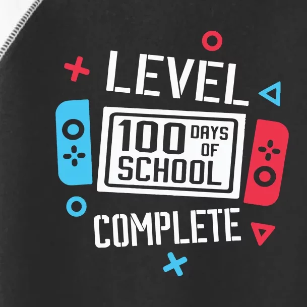 Level 100 Days Of School Toddler Fine Jersey T-Shirt