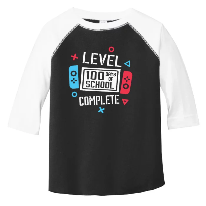 Level 100 Days Of School Toddler Fine Jersey T-Shirt