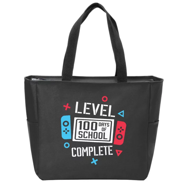 Level 100 Days Of School Zip Tote Bag