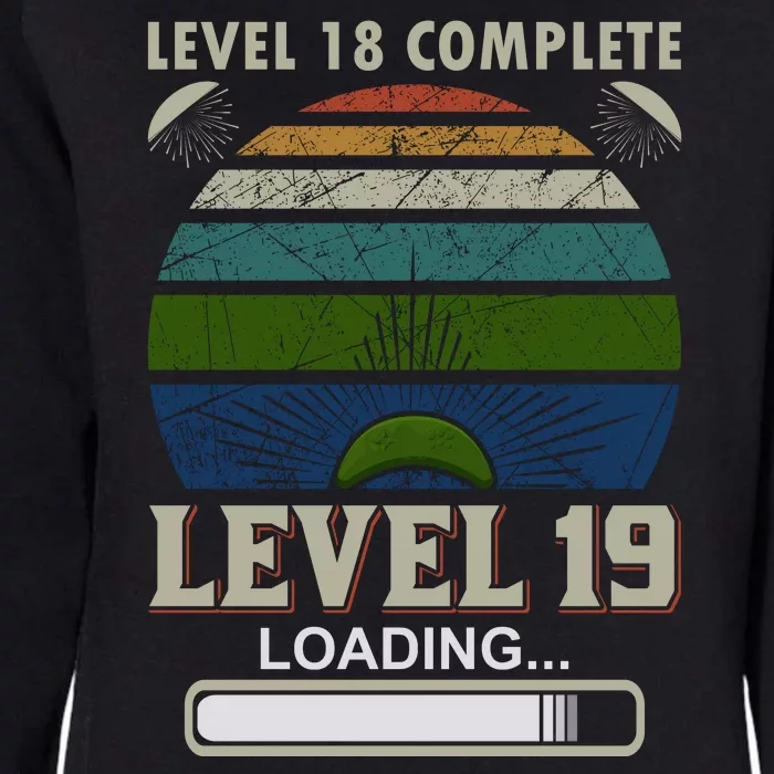 Level 18 Gamer Womens California Wash Sweatshirt