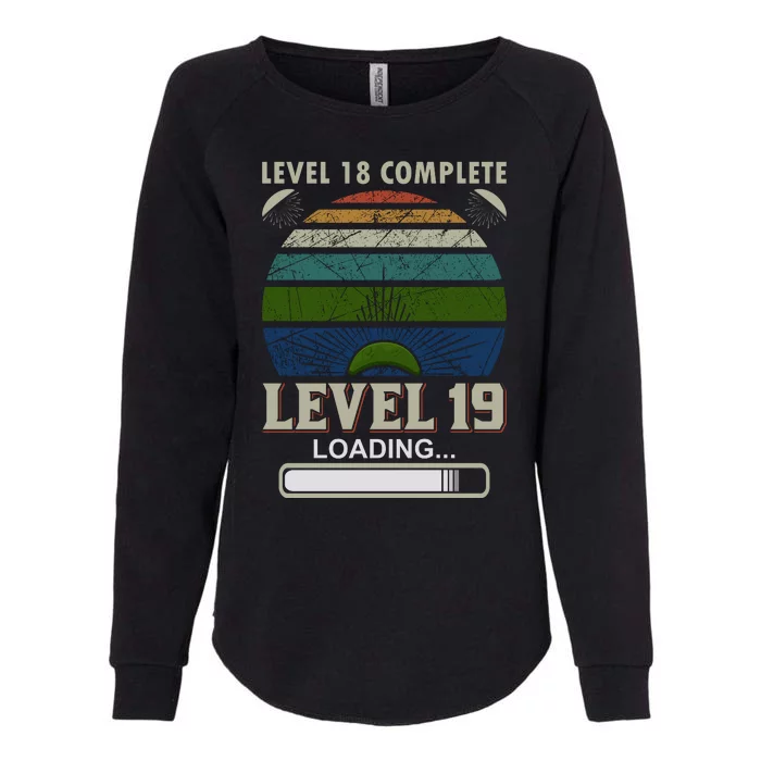 Level 18 Gamer Womens California Wash Sweatshirt