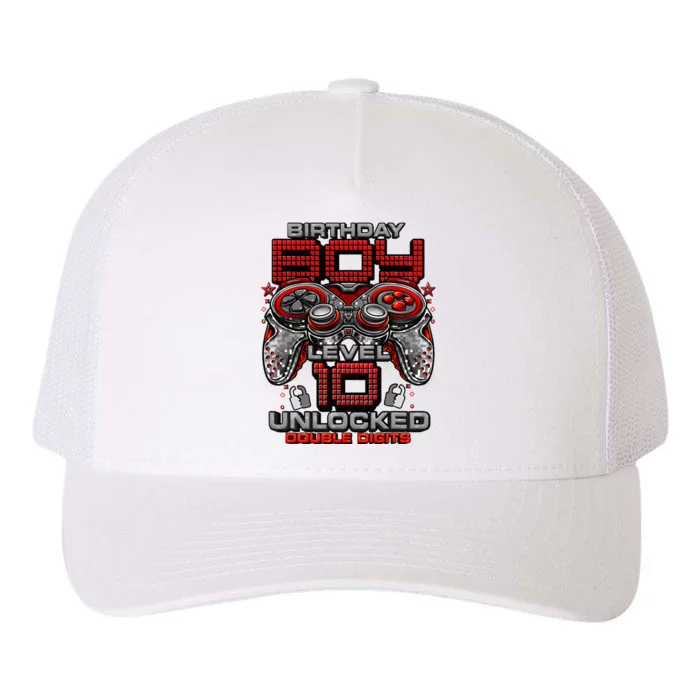 Level 10 Unlocked Awesome Since 2013 10th Birthday Gaming Yupoong Adult 5-Panel Trucker Hat