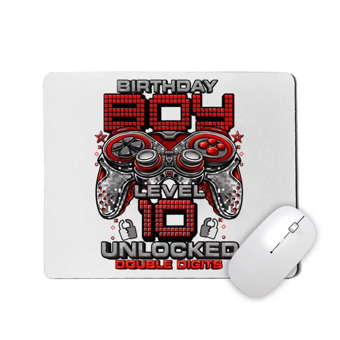 Level 10 Unlocked Awesome Since 2013 10th Birthday Gaming Mousepad