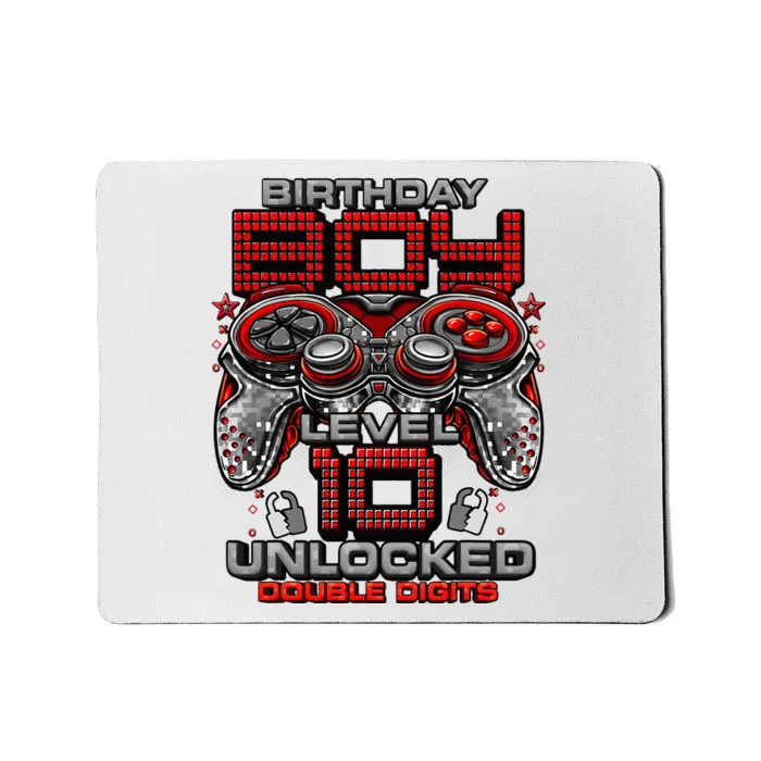 Level 10 Unlocked Awesome Since 2013 10th Birthday Gaming Mousepad