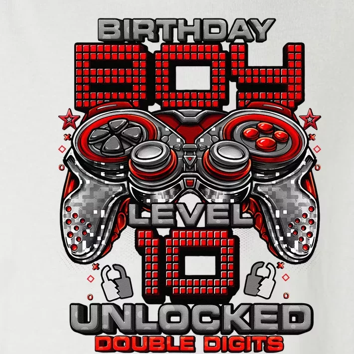 Level 10 Unlocked Awesome Since 2013 10th Birthday Gaming Toddler Long Sleeve Shirt