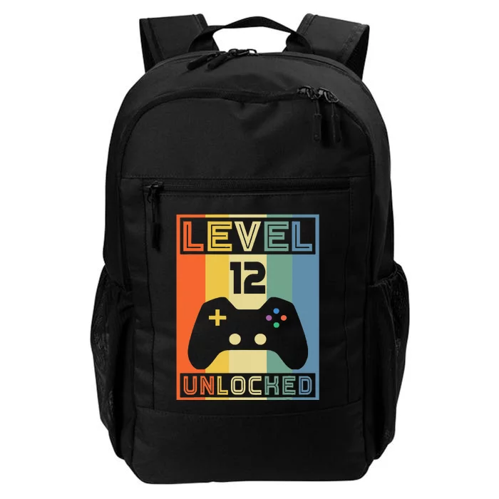 Level 12 Unlocked Video Gamer 12th Birthday Gaming Gift Daily Commute Backpack