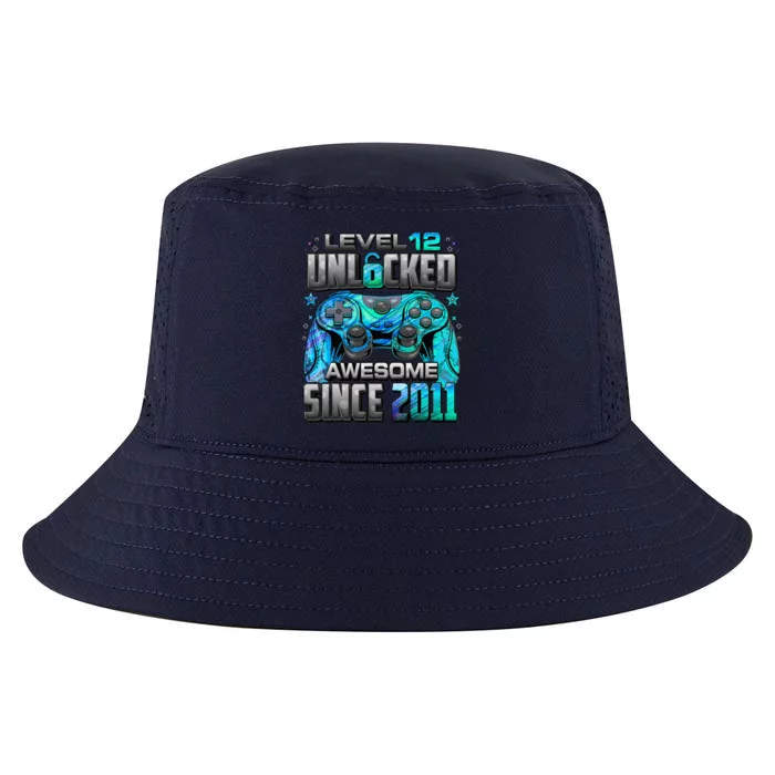 Level 12 Unlocked Awesome Since 2011 12th Birthday Gaming Cool Comfort Performance Bucket Hat