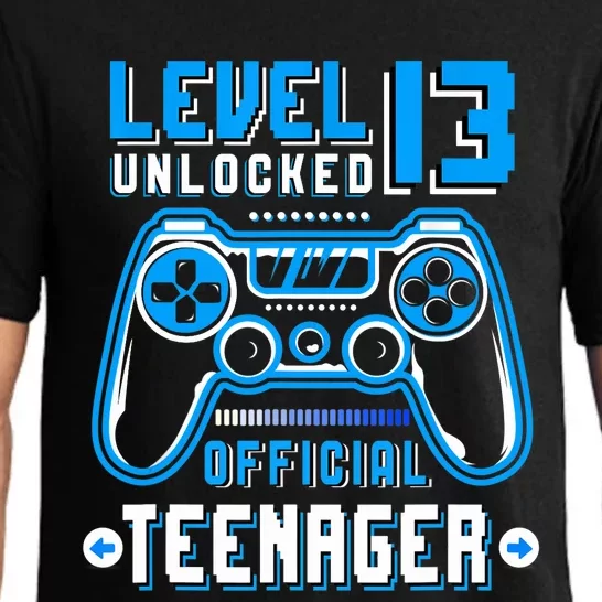 Level 13 Unlocked Teenager Video Game 13th Birthday Pajama Set